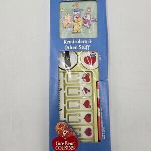 1980's Care Bear Cousins Memo Pad Set Reminders & Other Stuff‎